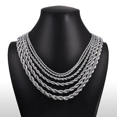 Classic Rope Chain Necklace