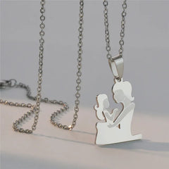 Family Silver Necklaces