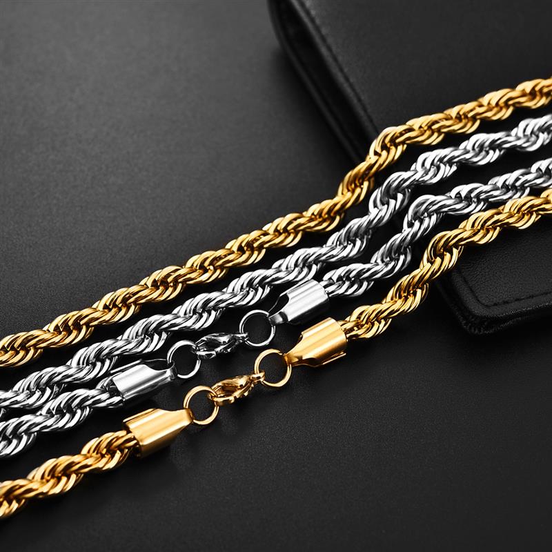 Classic Rope Chain Necklace